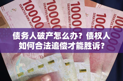 武汉债务人破产怎么办？债权人如何合法追偿才能胜诉？