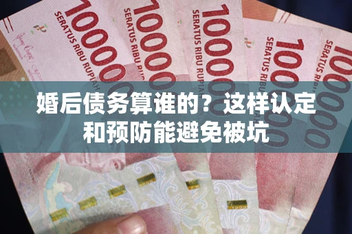 武汉婚后债务算谁的？这样认定和预防能避免被坑