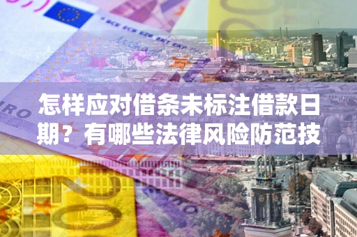 武汉怎样应对借条未标注借款日期？有哪些法律风险防范技巧？