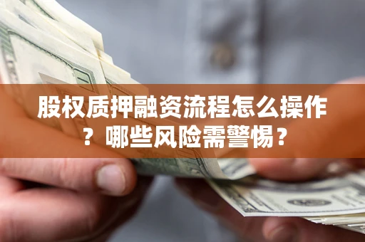 武汉股权质押融资流程怎么操作？哪些风险需警惕？