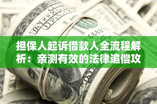 武汉担保人起诉借款人全流程解析：亲测有效的法律追偿攻略