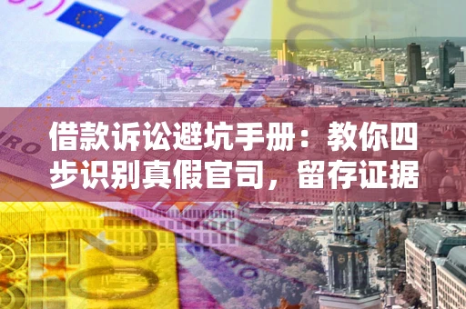 武汉借款诉讼避坑手册：教你四步识别真假官司，留存证据不踩雷