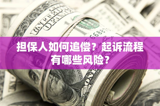 武汉担保人如何追偿？起诉流程有哪些风险？