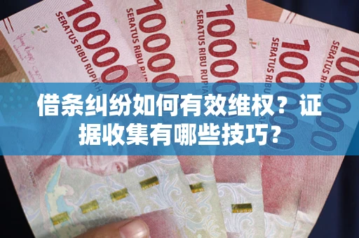 武汉借条纠纷如何有效维权？证据收集有哪些技巧？