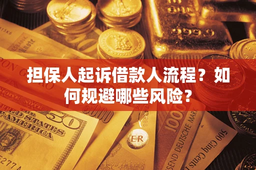 武汉担保人起诉借款人流程？如何规避哪些风险？