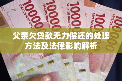 武汉父亲欠贷款无力偿还的处理方法及法律影响解析