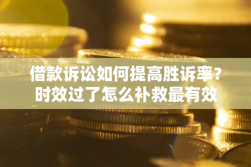 武汉借款诉讼如何提高胜诉率？时效过了怎么补救最有效